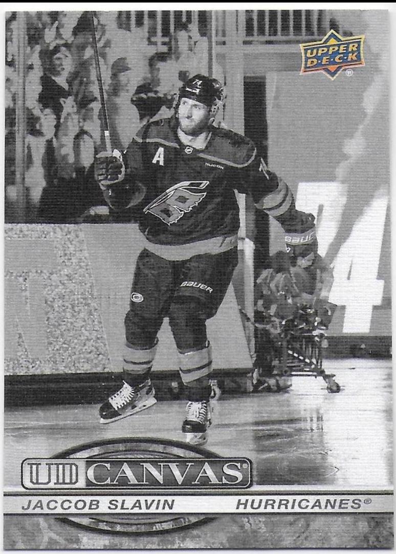 Jaccob Slavin [Black White] #C-74