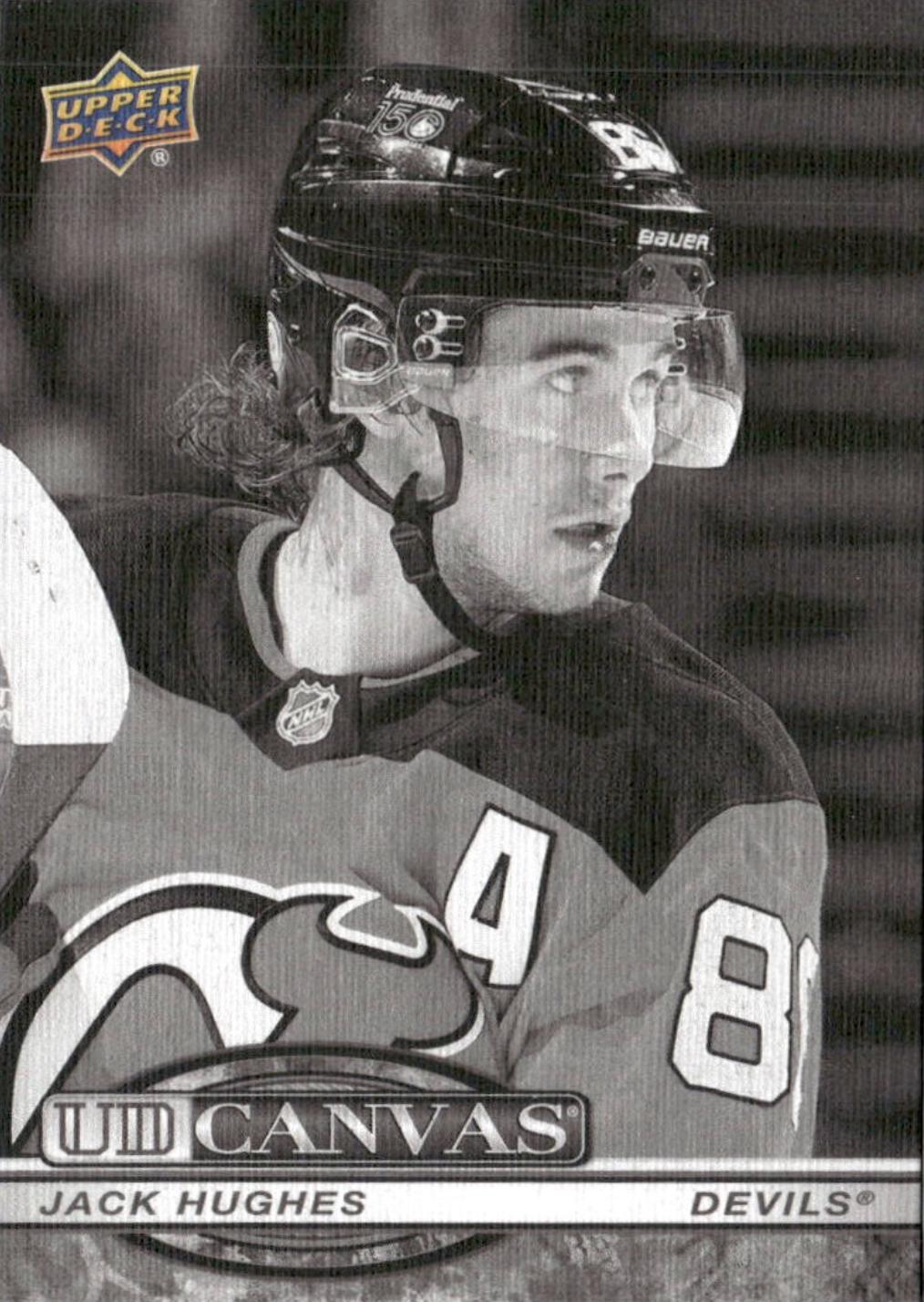 Jack Hughes [Black White] #C-40