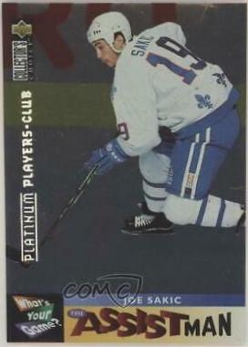 Joe Sakic [Platinum Player's Club] #362
