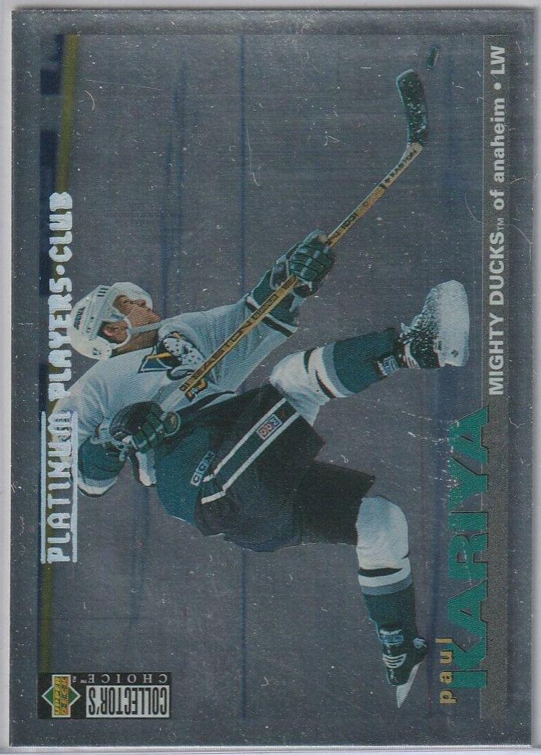 Paul Kariya [Platinum Player's Club] #159