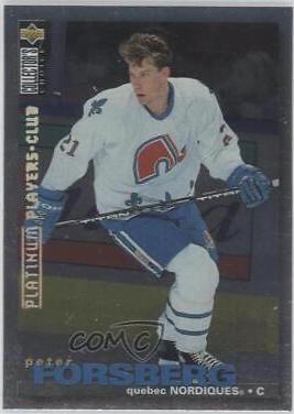 Peter Forsberg [Platinum Player's Club] #26