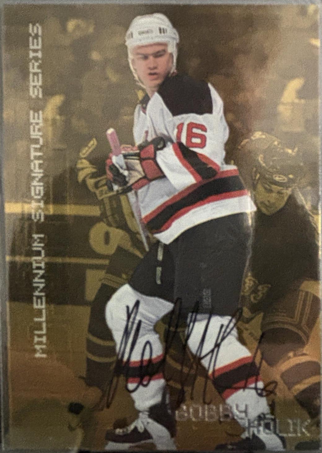 Bobby Holik [Autograph Gold] #150