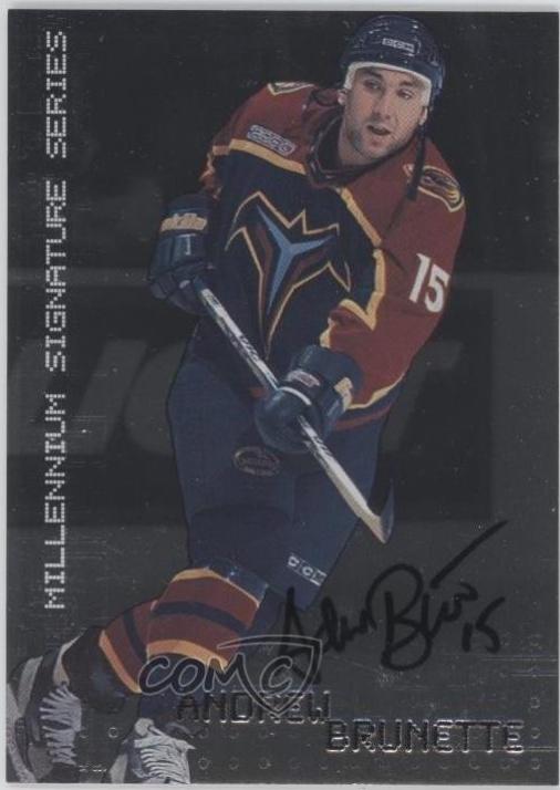 Andrew Brunette [Autograph] #15
