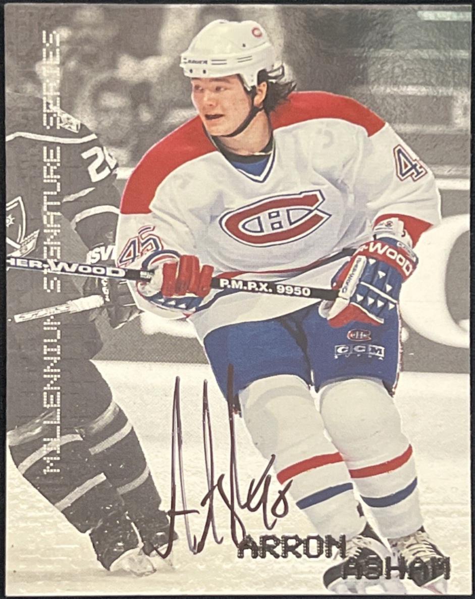 Arron Asham [Autograph] #130