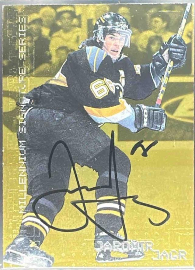 Jaromir Jagr [Autograph Gold] #194