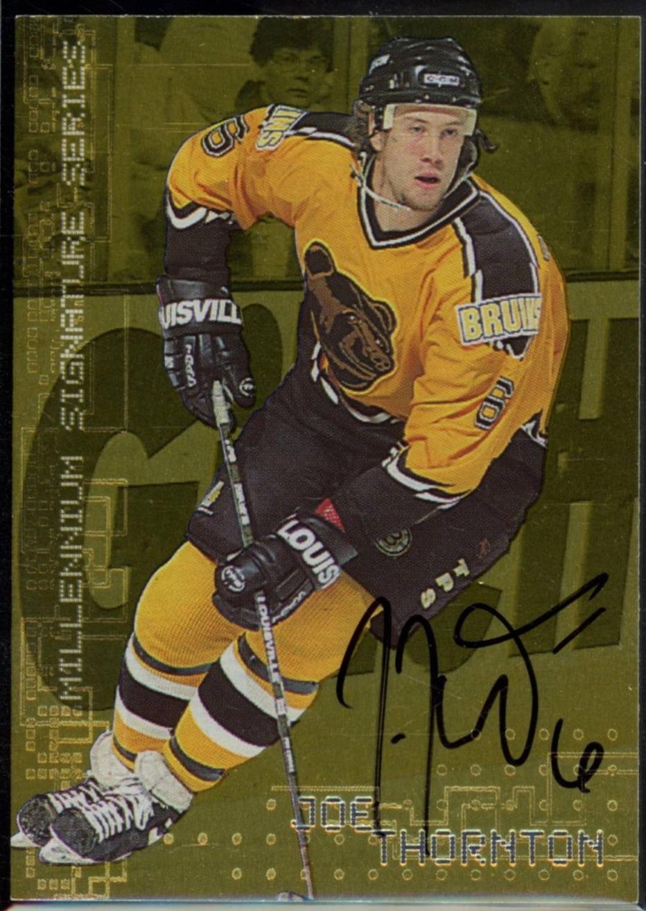 Joe Thornton [Autograph Gold] #24