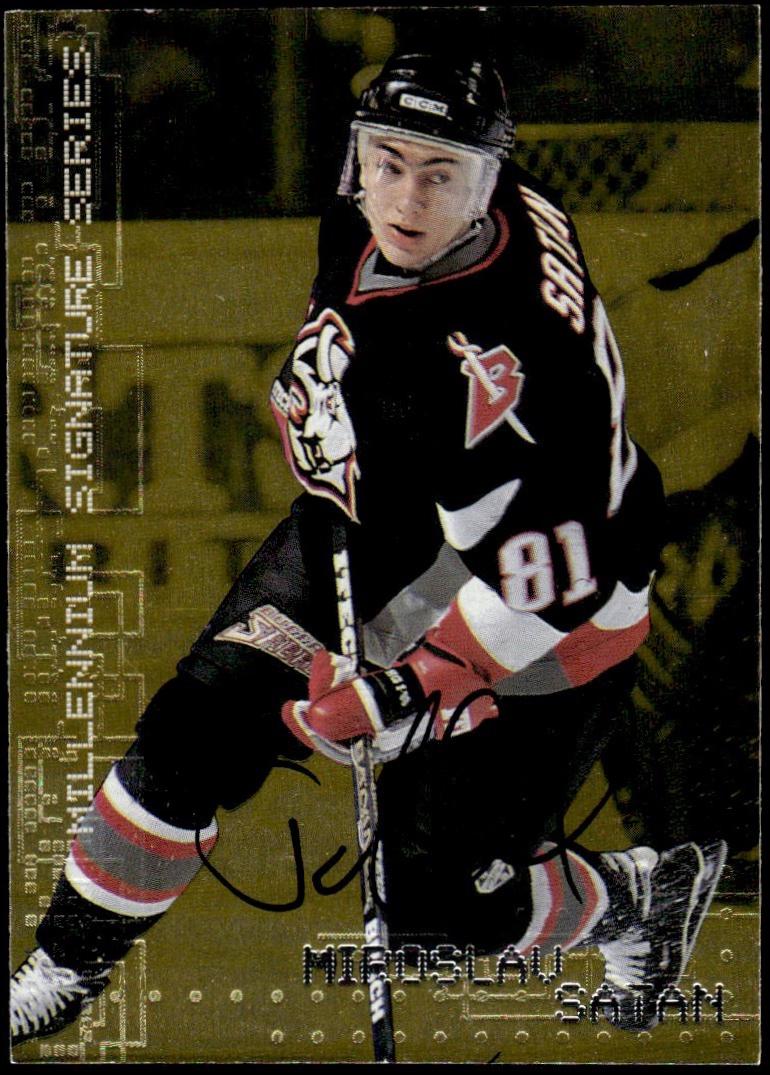 Miroslav Satan [Autograph Gold] #33