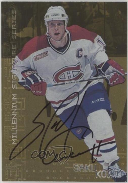 Saku Koivu [Autograph Gold] #128