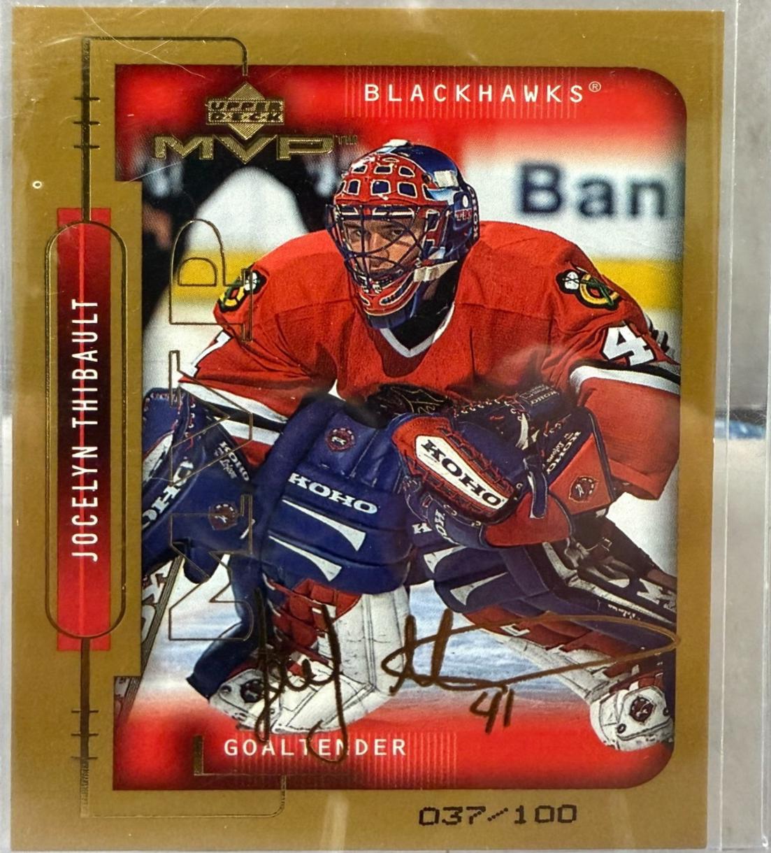 Jocelyn Thibault [Gold Script] #47