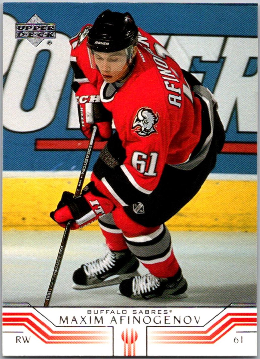Maxim Afinogenov #22