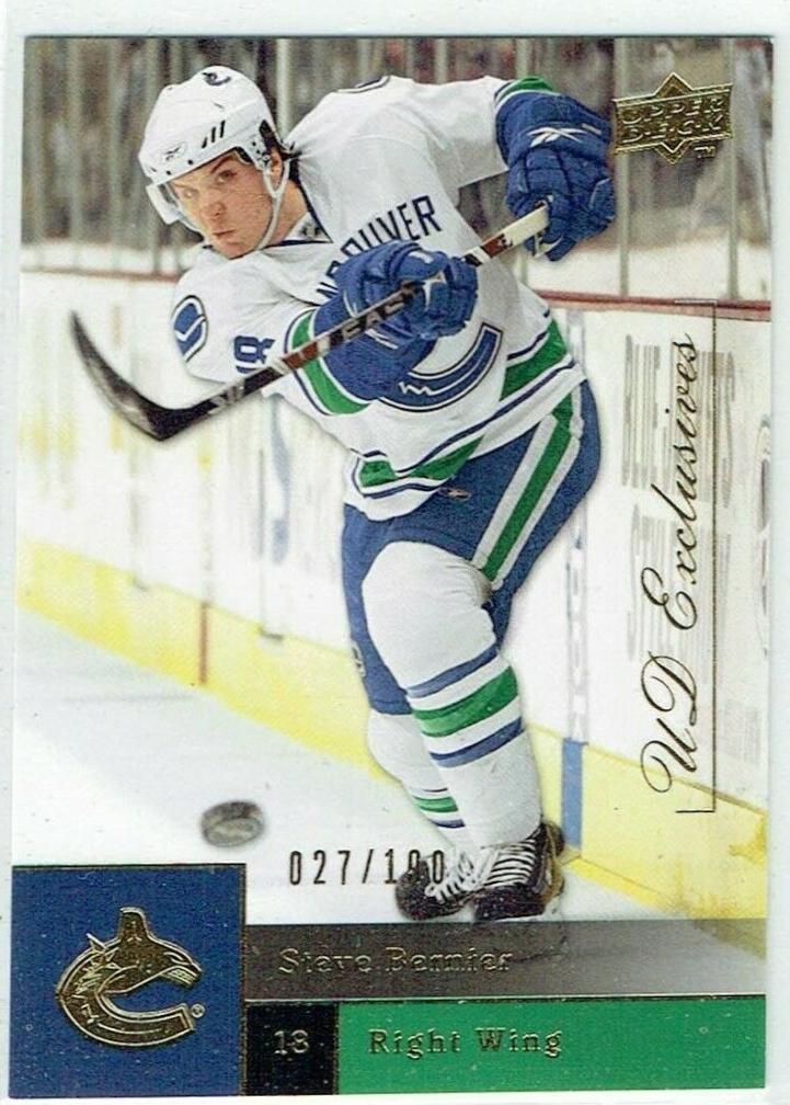 Steve Bernier [UD Exclusives] #169