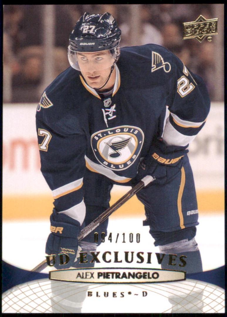 Alex Pietrangelo [UD Exclusives] #293