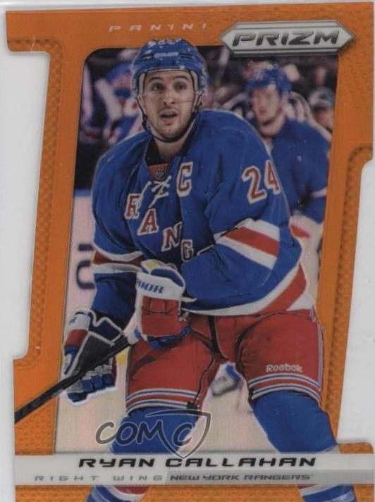 Ryan Callahan [Orange Die Cut] #62