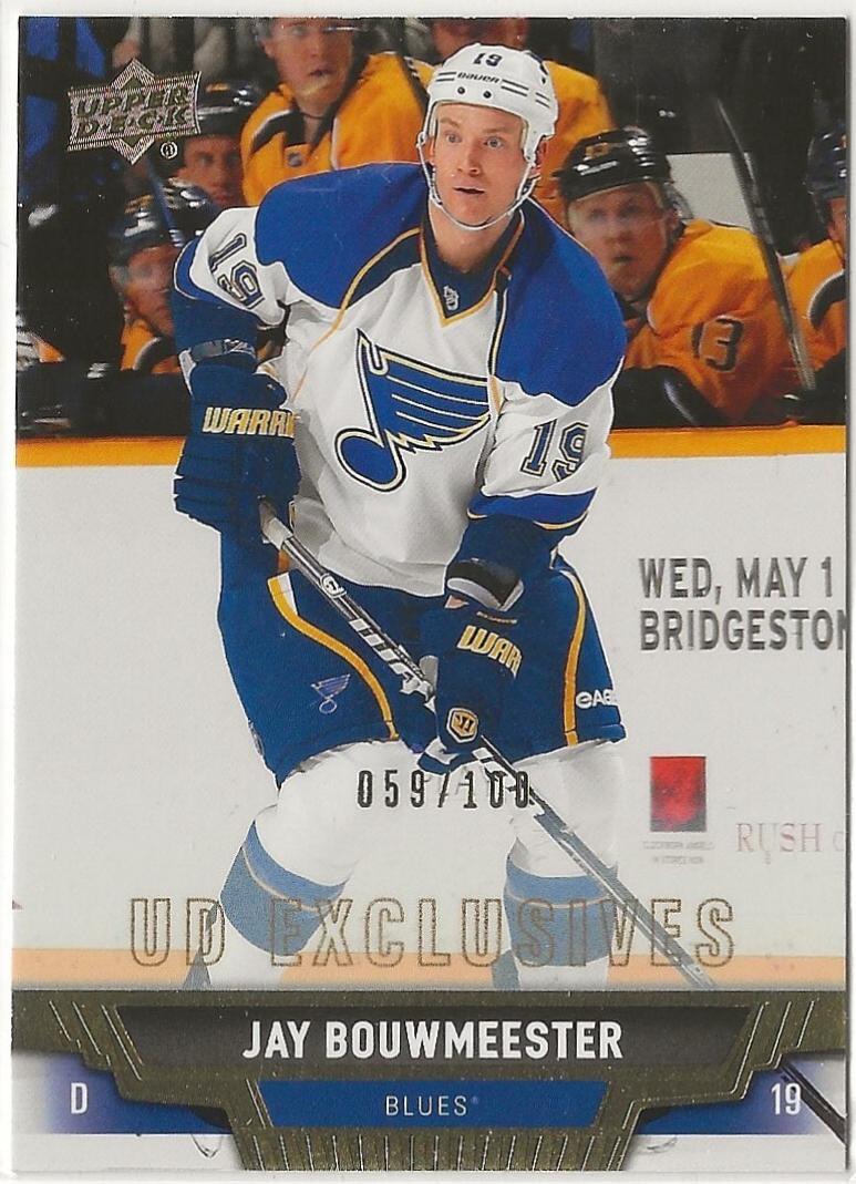 Jay Bouwmeester [UD Exclusives] #121