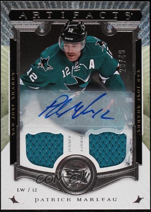 Patrick Marleau [Auto Materials Silver] #70