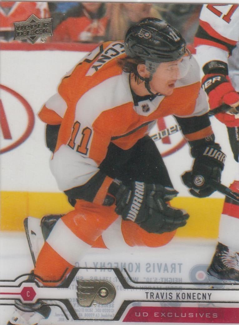 Travis Konecny [Clear Cut UD Exclusives] #327