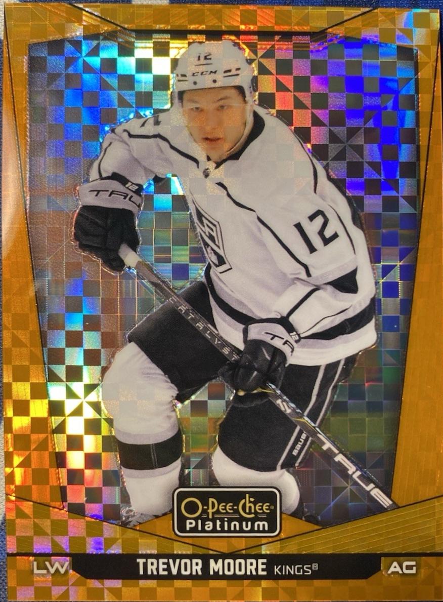 Trevor Moore [Orange Checkers] #58