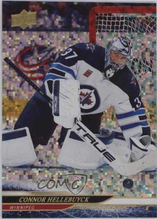 Connor Hellebuyck [Speckled Rainbow] #194