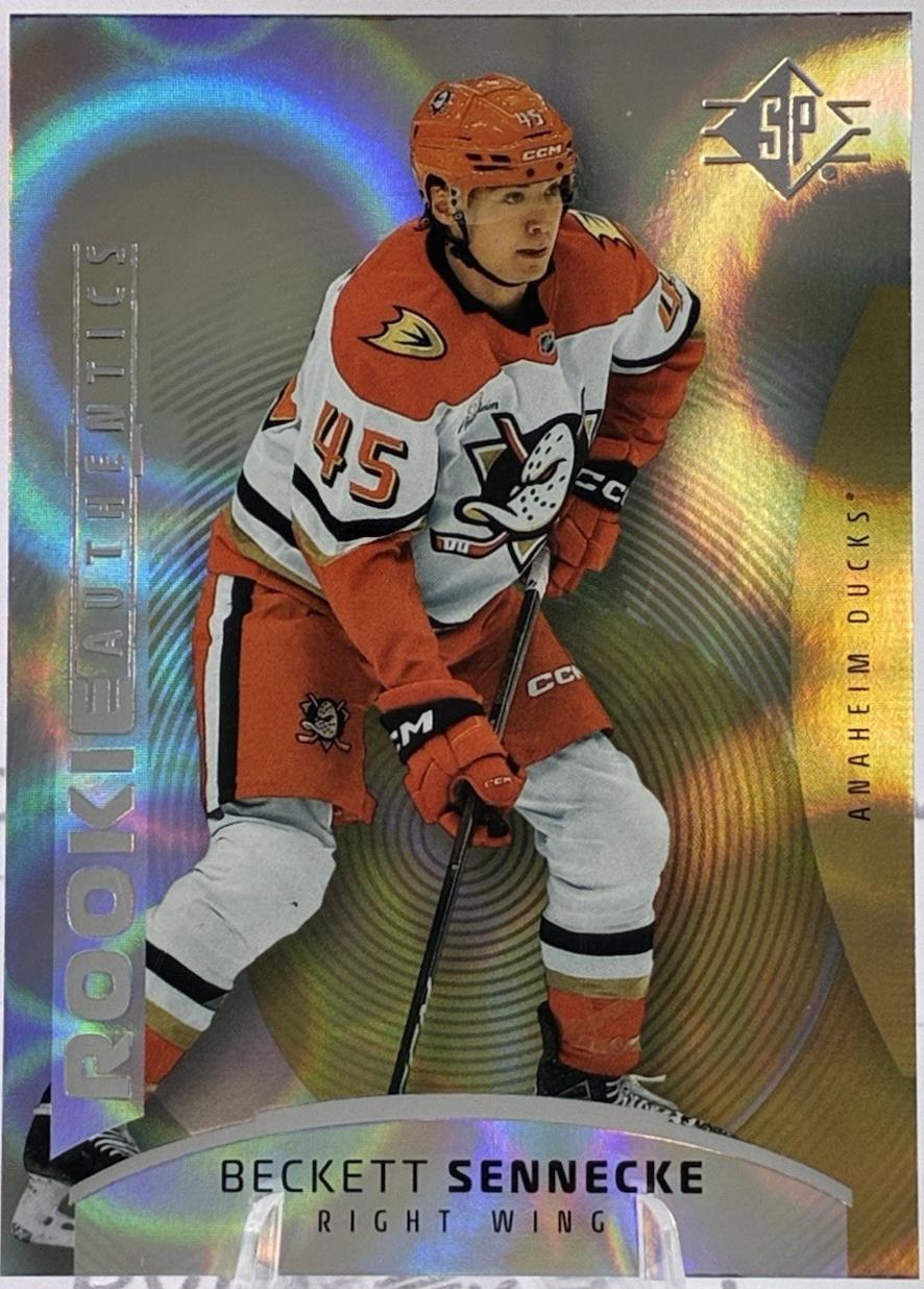Beckett Sennecke [Patterned Foilboard Rookie Authentics] #108