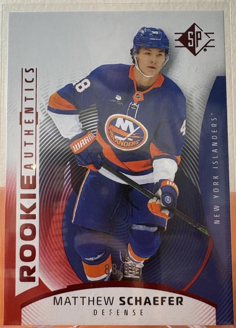 Matthew Schaefer [Red Rookie Authentics] #111