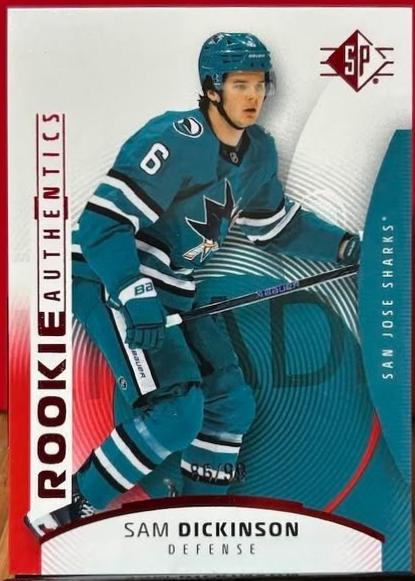 Sam Dickinson [Red Rookie Authentics] #125