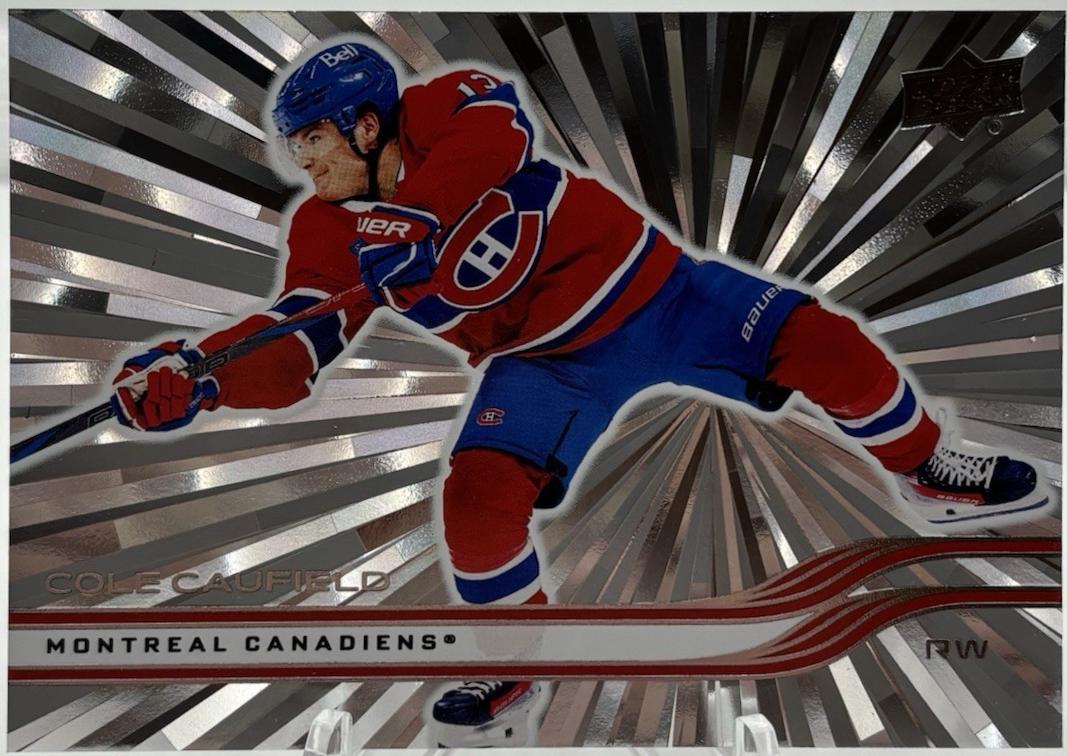 Cole Caufield [Outburst Silver] #339