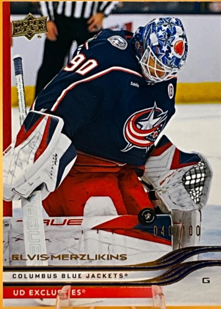 Elvis Merzlikins [UD Exclusives] #298