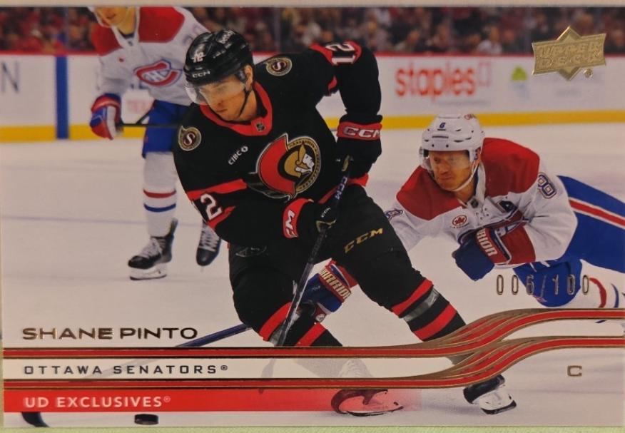 Shane Pinto [UD Exclusives] #372