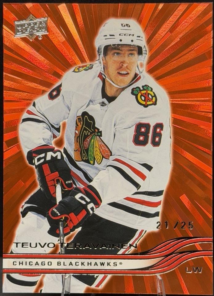 Teuvo Teravainen [Outburst Red] #288