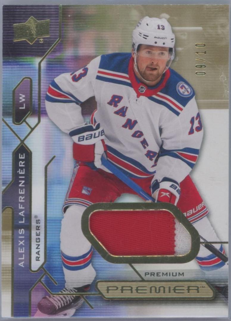 Alexis Lafreniere [Premium Memorabilia Patch Jersey] #15