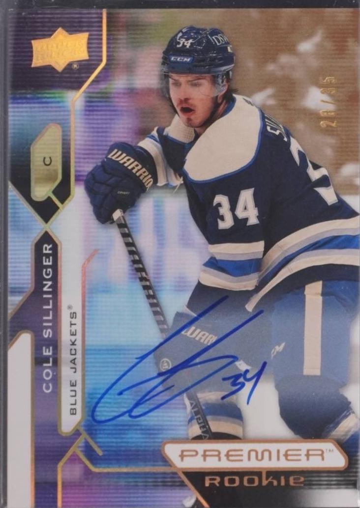Cole Sillinger [Gold Autograph] #116