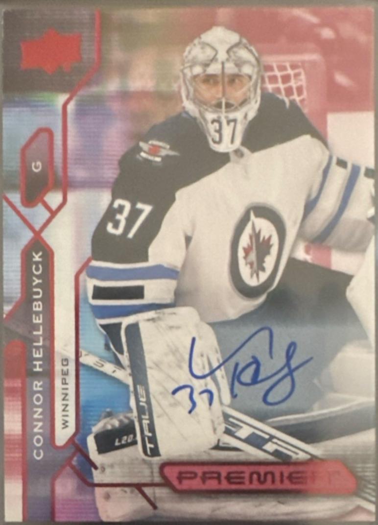 Connor Hellebuyck [Autograph] #23