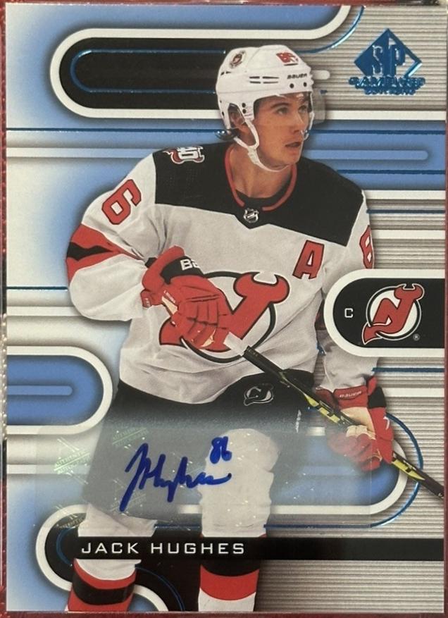 Jack Hughes [Uniform Autograph] #96