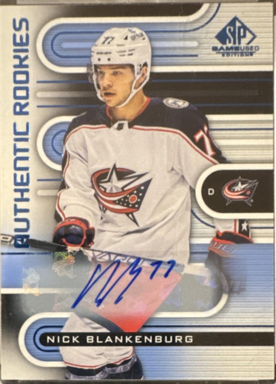Nick Blankenburg [Uniform Autograph] #210