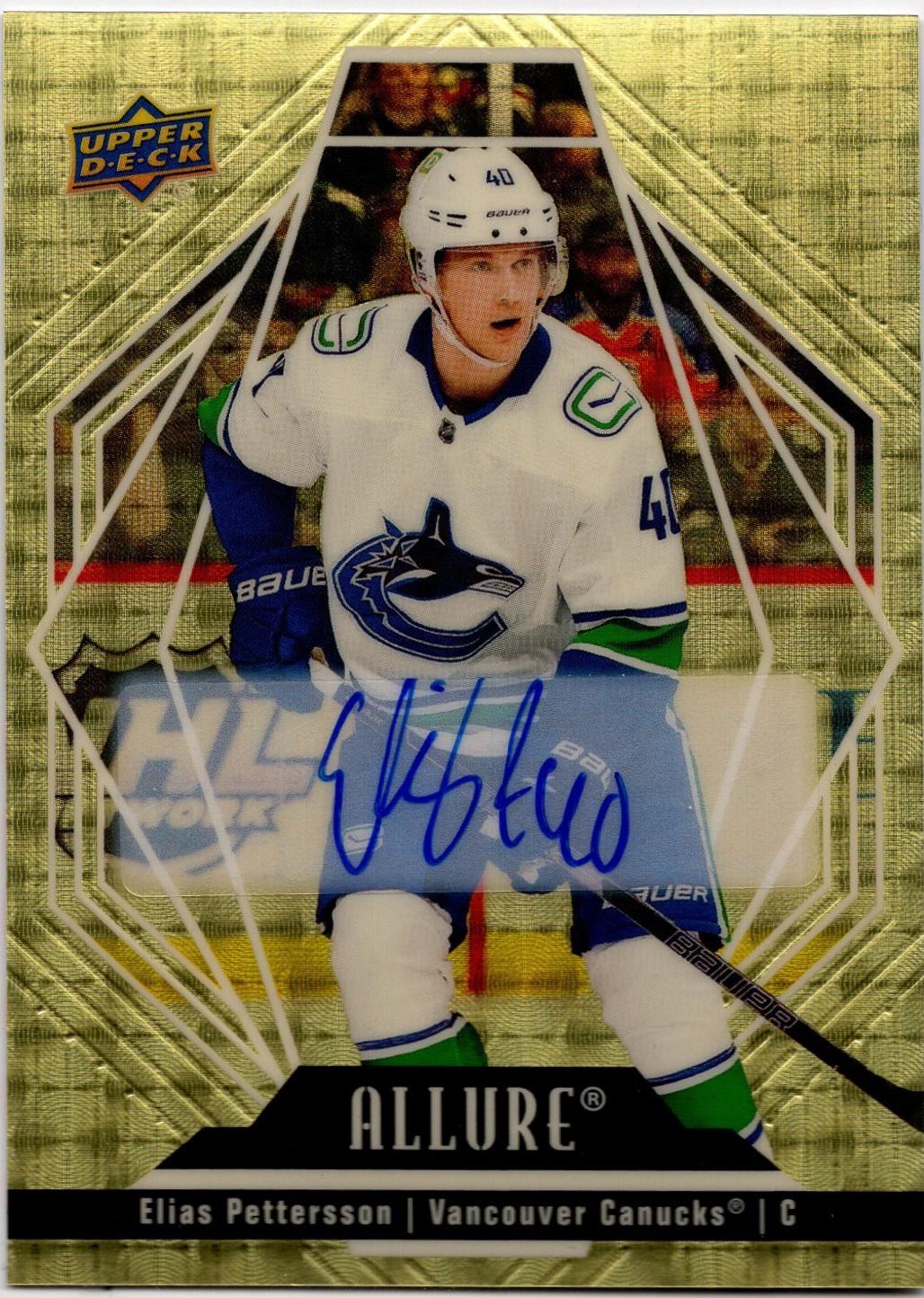 Elias Pettersson [Golden Treasures Autograph] #28