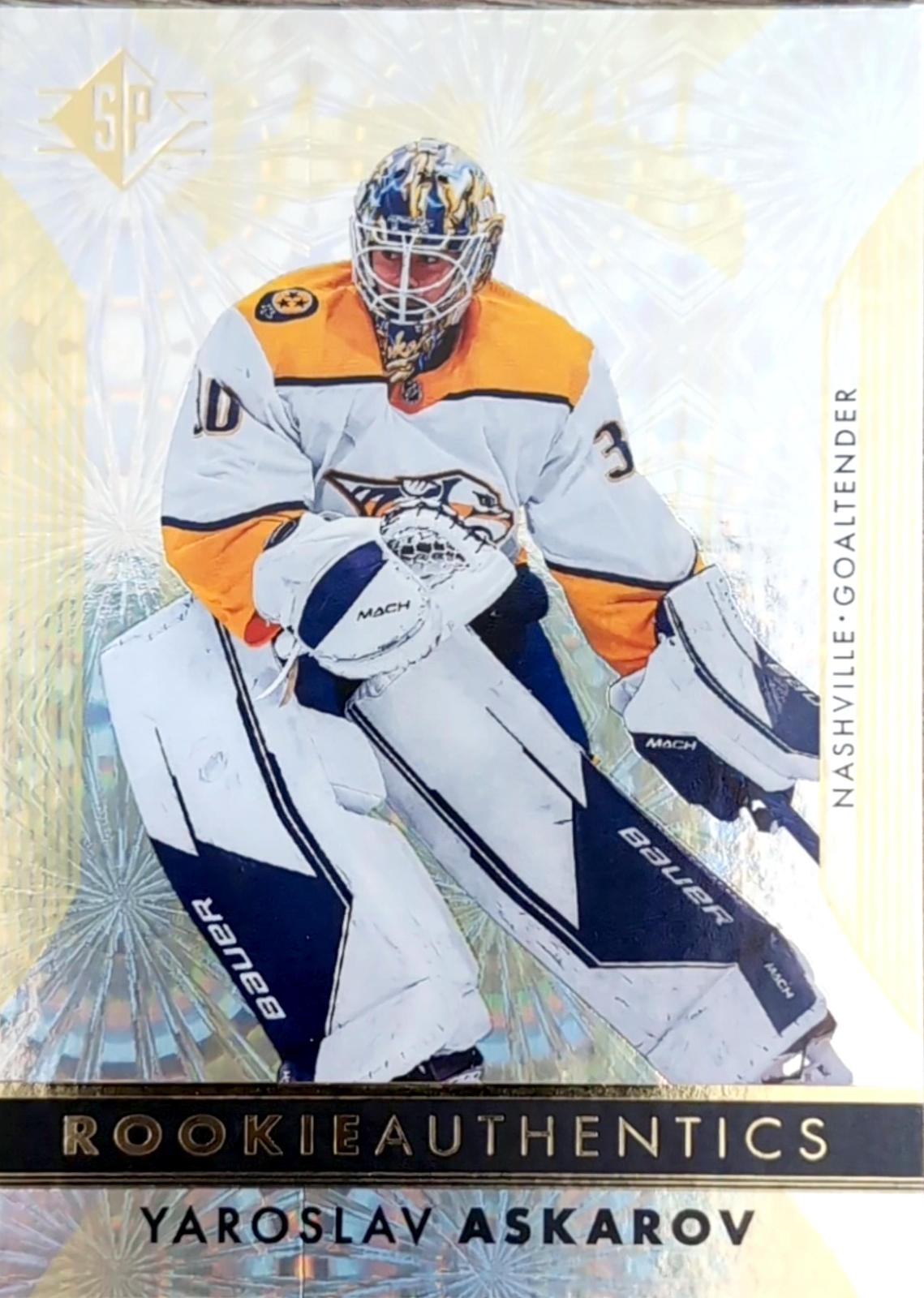 Yaroslav Askarov [Gold Tint Patterned Foilboard] #139