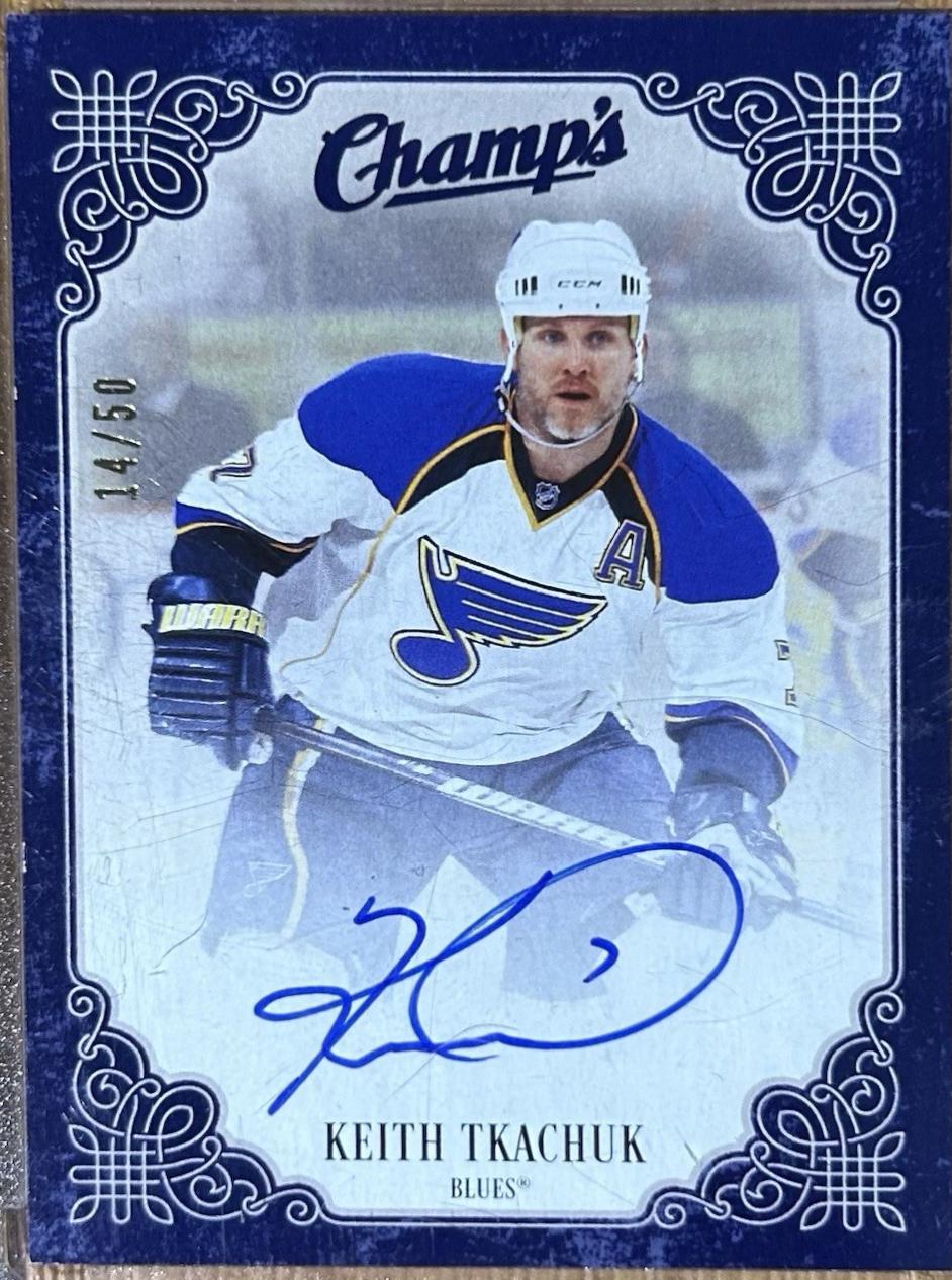 Keith Tkachuk [Blue] #C-KT