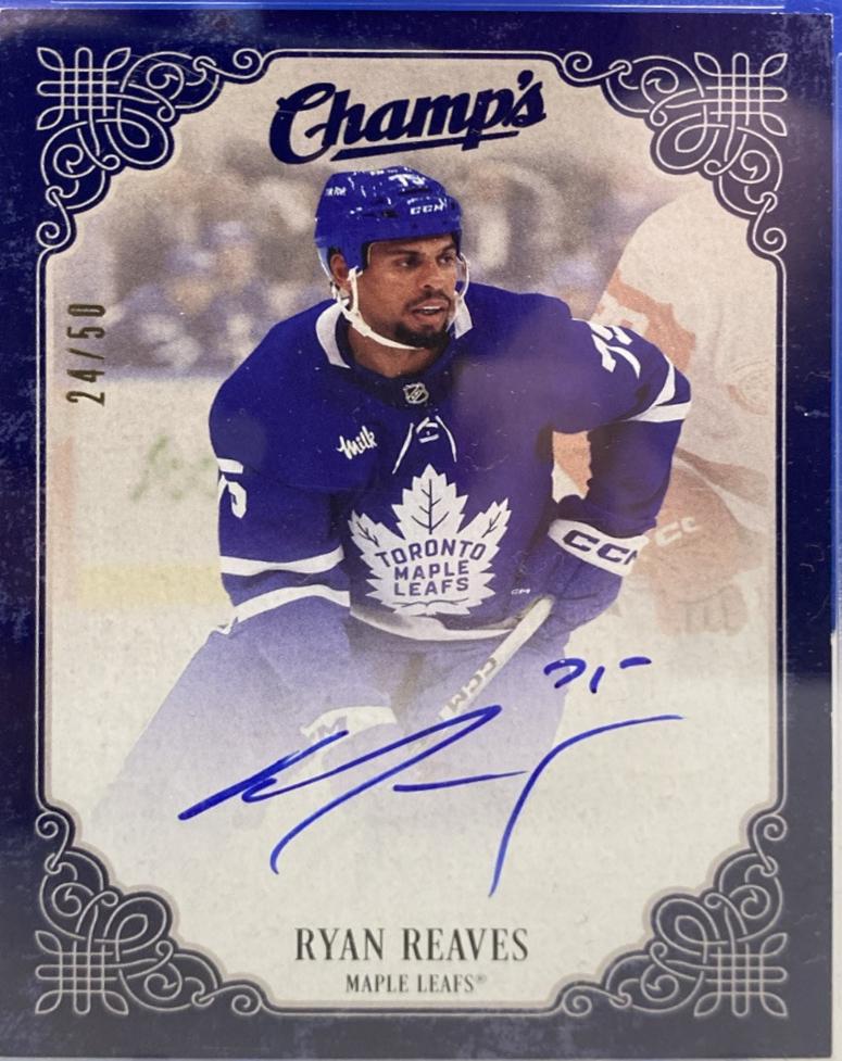 Ryan Reaves [Blue] #C-RR