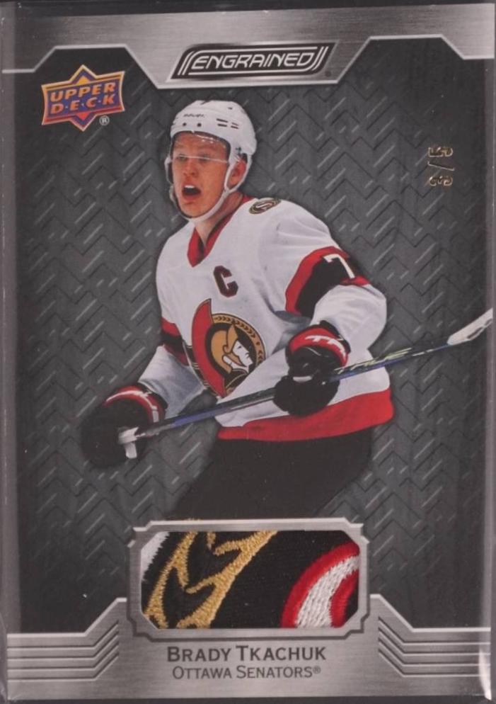 Brady Tkachuk [Ebony Memorabilia] #38