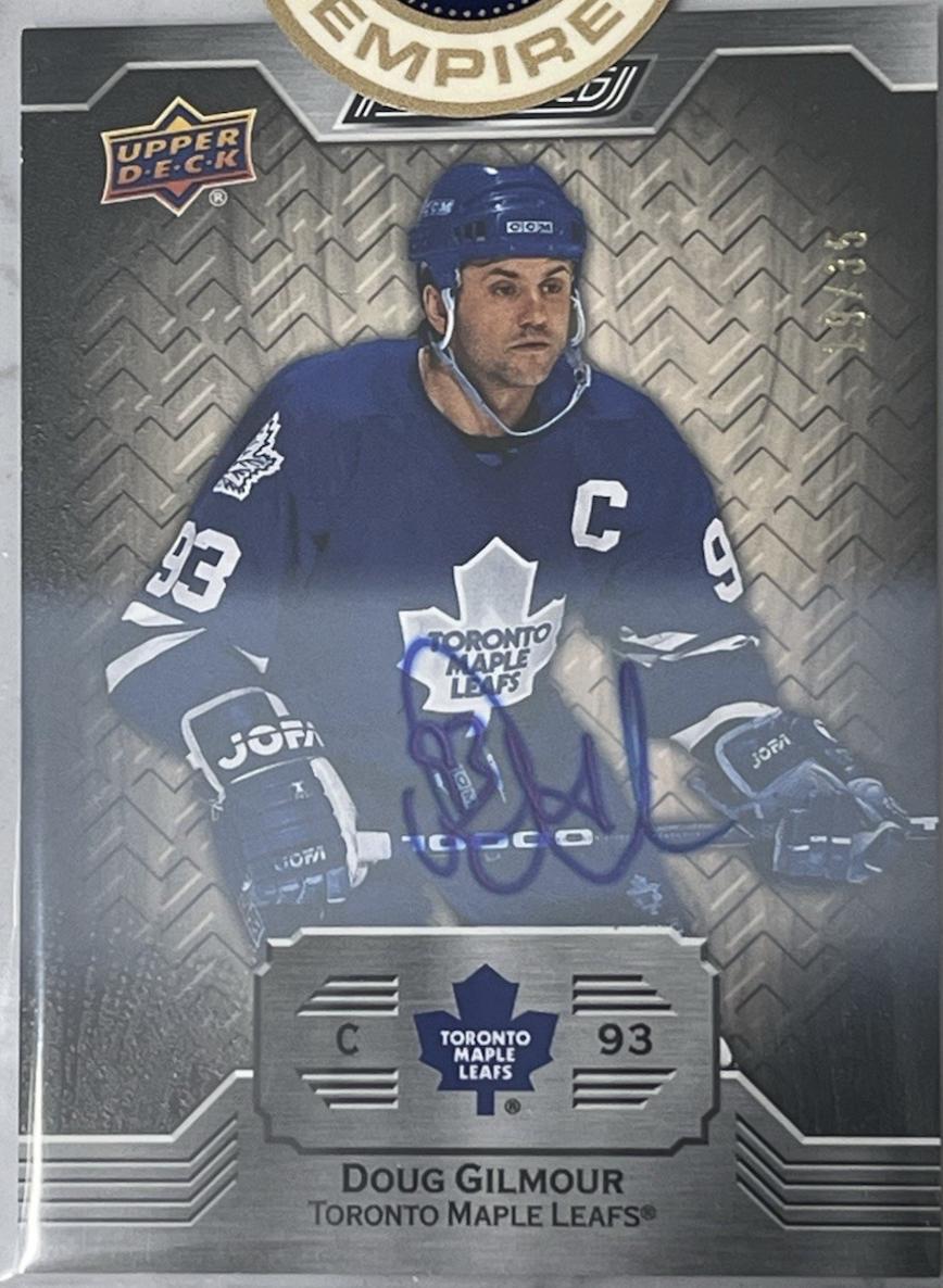 Doug Gilmour [White Birch Autograph] #92