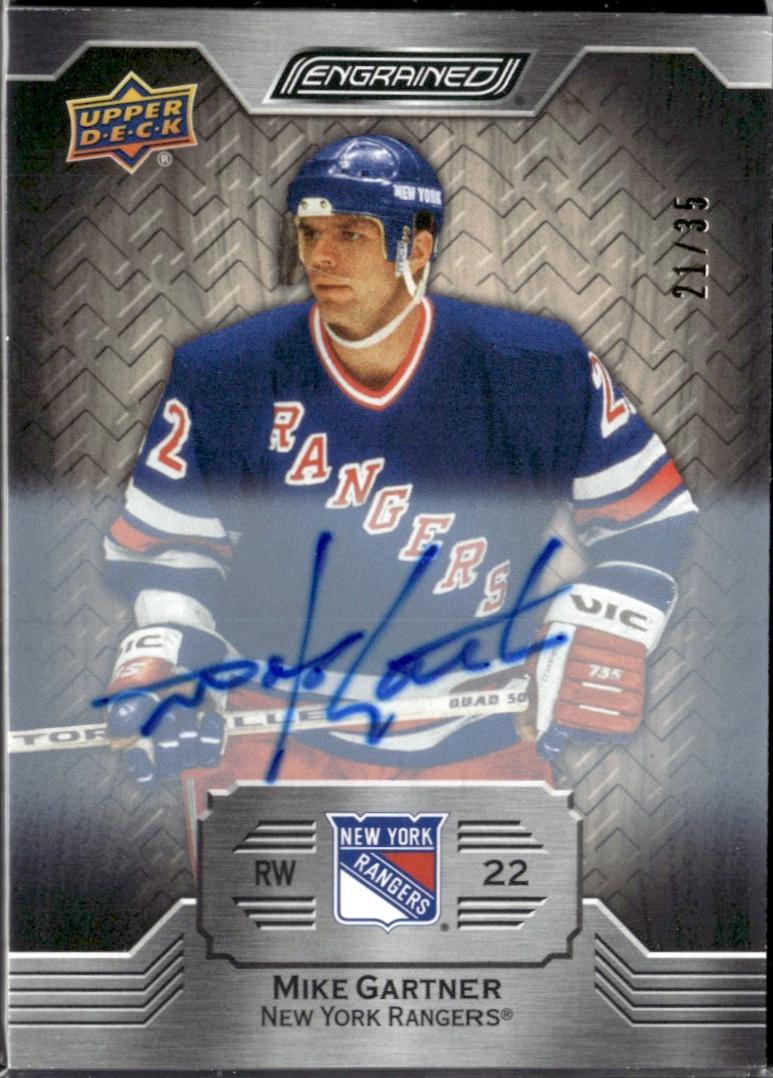 Mike Gartner [White Birch Autograph] #89