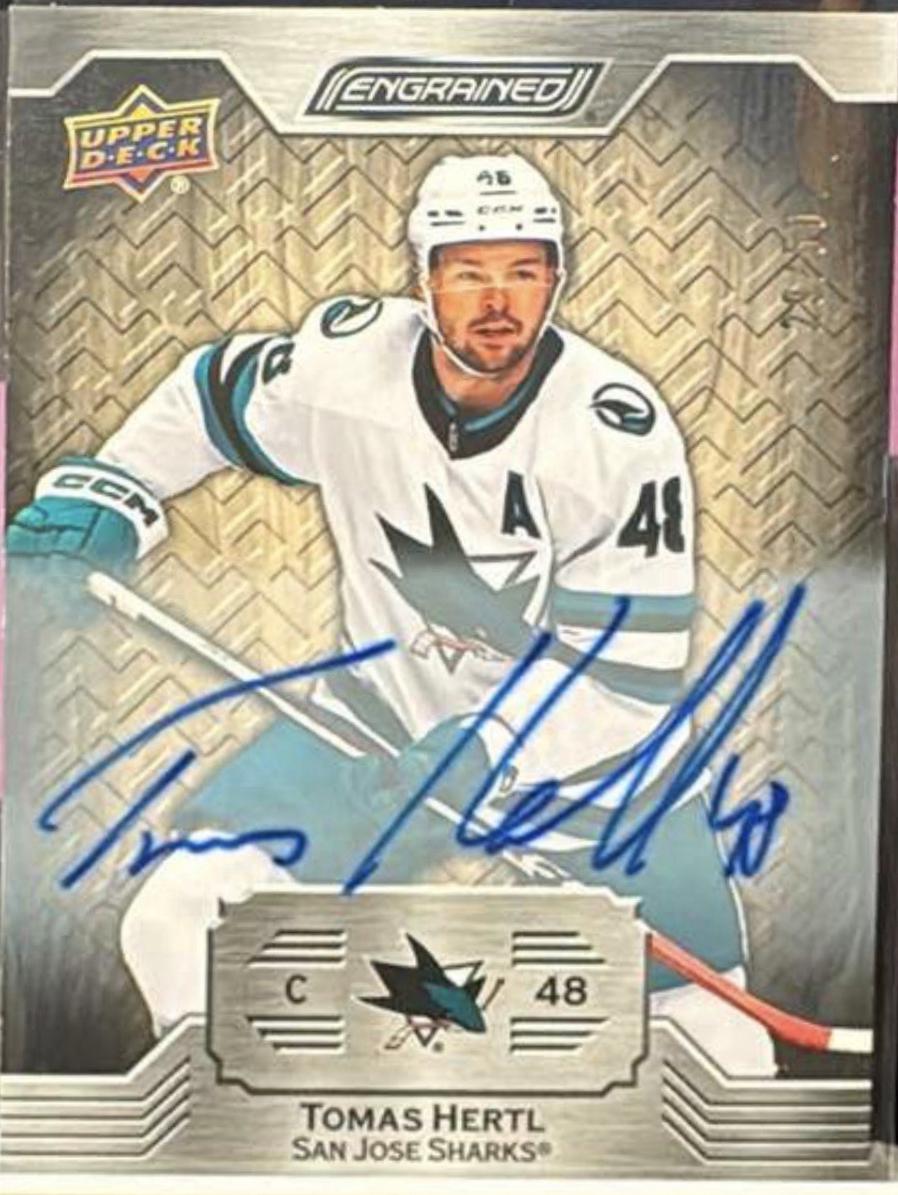 Tomas Hertl [White Birch Autograph] #40