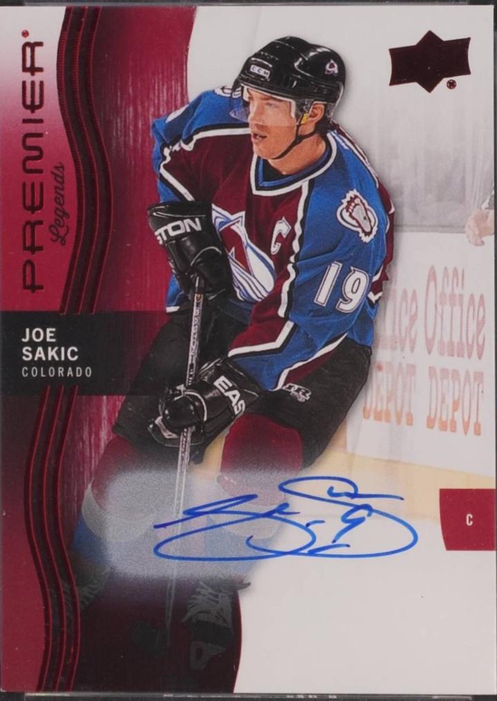 Joe Sakic [Autograph] #99