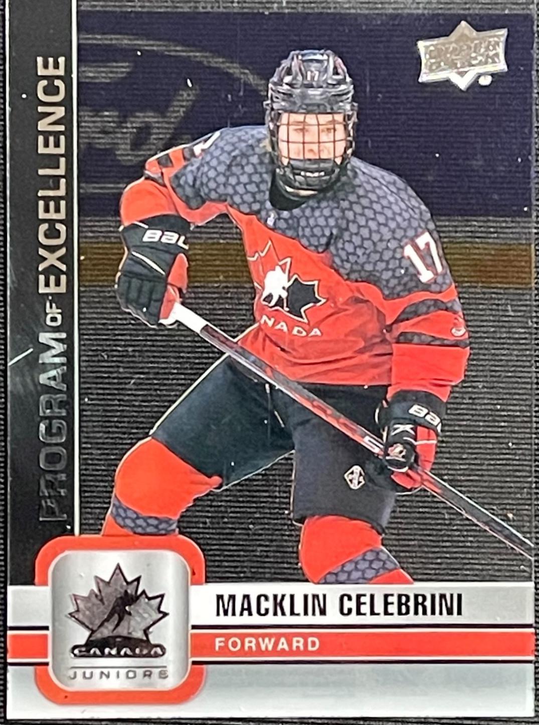 Macklin Celebrini [Clear Cut] #117