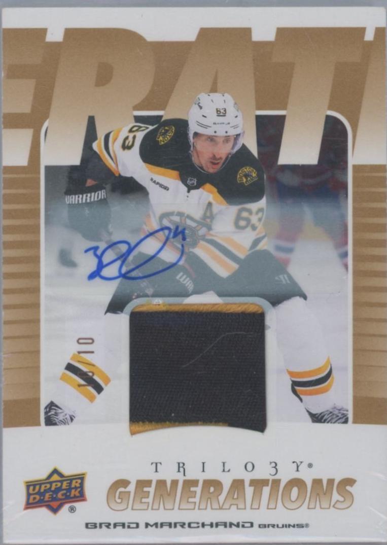 Brad Marchand [Patch Autograph] #TG-10B