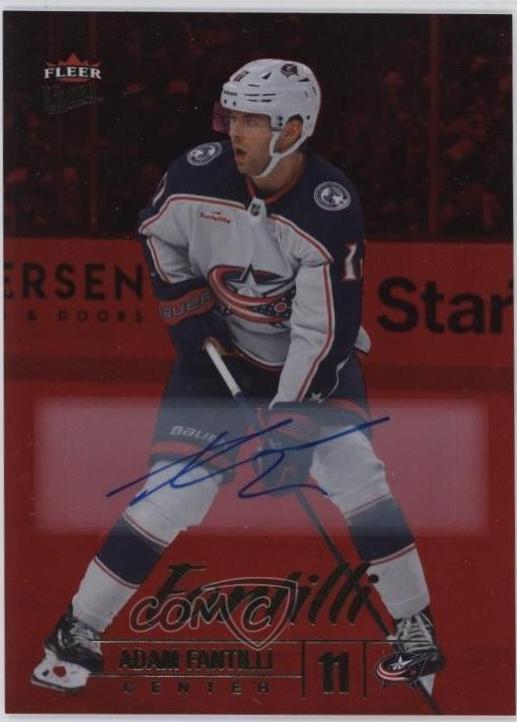 Adam Fantilli [Rainbow Foil Autograph] #3