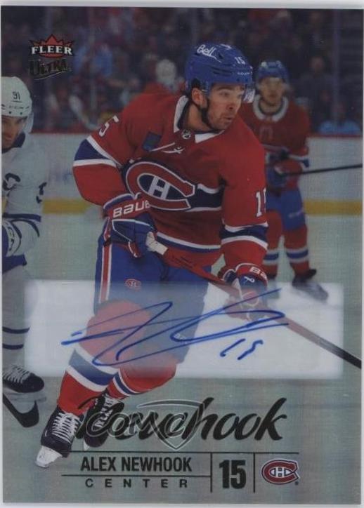 Alex Newhook [Rainbow Foil Autograph] #21