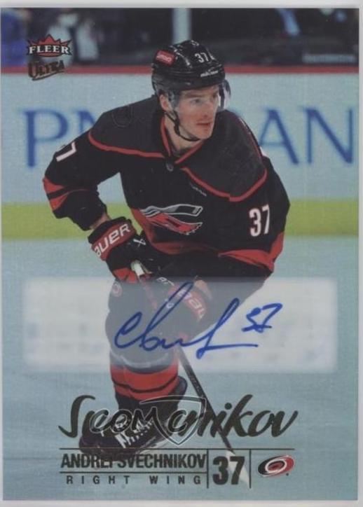 Andrei Svechnikov [Rainbow Foil Autograph] #33