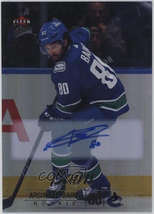 Arshdeep Bains [Rainbow Foil Autograph] #201
