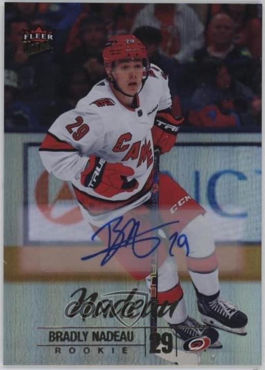 Bradly Nadeau [Rainbow Foil Autograph] #241
